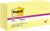 Post-it Super Sticky Notes, 12 Sticky Note Pads, 3 x 3 in., School Supplies, Office Products, Sticky Notes for Vertical Surfaces, Monitors, Walls and Windows, Canary Yellow