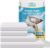 KIIS Travel-Safe Disposable Cover Sheets for Travel, Disposable Bed Sheet, Disposable Duvet/Comforter Cover, Disposable Pillowcases, Perfect for Hotels & Trips (King Size)