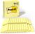 Post-it Notes, 3 in x 3 in, 24 Sticky Notes Pads, 100 Sheets per Pad, The Iconic Canary Yellow Note, School Supplies and Oﬃce Products