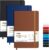 ViVin Lined Journal Notebooks,3 Pack,192 Pages,Medium 5.5 x 8.3 inch,College Ruled,A5 Hardcover Notebooks,Journaling Notebooks for Professional Office Work,Writing, School