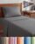 Twin XL Size 3 Piece Sheet Set – Comfy Breathable & Cooling Sheets – Hotel Luxury Bed Sheets for Women & Men – Deep Pockets, Easy-Fit, Soft and Wrinkle Free Sheets – Dark Grey Oeko-Tex Bed Sheet Set