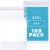 GPI – 6″ x 9″ – Bulk Pack of 100, 4 Mil Thick, Heavy Duty, Clear Plastic Reclosable Zip Bags, With Write-on White Block for Labeling, Strong & Durable Poly Baggies With Resealable Zipper Top Lock.