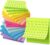 (16 Pack) Lined Sticky Notes 3×3 in Ruled Stickies Super Sticking Power Memo Pads Bright Colors, Post on Windows Doors,Recyclable,Easy to Write on