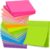 (24 Pads) Sticky Notes 3×3 in Post, 12 Bright Colors Self-Stick Note Pads it, Strong Adhesive, Easy to Post for Home, Office, Notebook