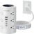 Tower Power Strip with 1 Dedicated PD 20W Fast-Charging Port, 12 Outlets, 5 USB Ports (3 USB-C), 1800J Protector, Desk Charging Station for Multiple Devices,10FT Extension Cord, Home Office Essentials