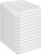 12 Pack 100% Cotton Wash Cloth, 12×12 Inch Highly Absorbent and Soft Feel Fingertip Towels, Machine Washable Washcloths for Bathroom, Gym, Hotel, Spa and Kitchen, White