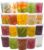 Dealusy 50 Set 32 oz Deli Containers with Lids, Leak-Proof BPA Free Plastic Take Out Bowls, Food Storage Containers for Takeout Meal Prep Storage, Freezer, Microwave & Dishwasher Safe