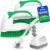 Holikme 7 Pack Deep Cleaning Brush Set, Scrub Pads with Scraper Tip for Pool Walls, Bathroom, Grout, Floor, Bike, Tub, Shower, Kitchen Surface (Green)