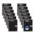 Oxford Spiral Notebook 1-Subject, Bulk College Ruled Spiral Notebooks for School, College Ruled Paper, Black Covers, 70 Perforated Lined Sheets, 8 x 10-1/2 Inches, 12-Pack, Bulk Journals (63744)