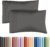 Queen Pillow Cases Set of 2 – Ultra Soft Hotel Quality Pillowcase Covers – Comfy, Cozy & Wrinkle Free – Shrinkage, Stain & Fade Resistant – Machine Washable Pillow Protectors – 2 Piece Set – Charcoal