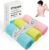 Yiclick Exfoliating Washcloth Towel, Exfoliating Body Scrubber, Back Scrubber for Shower Bath Washer, Japanese Exfoliating Wash Cloth, Korean Body Scrubber Exfoliator, Body Scrub Loofah Luffa Colors
