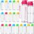 Mifoci 20 Pieces Water Bottle Bulk 17 oz Plastic Water Bottles Bulk Gym Sports Adults Reusable Large Bottles with Leak Proof Flip Top for Party Outdoor (Colorful)