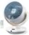 DREO Fan for Bedroom, Desk Air Circulator Fans with Remote, 11 Inch Table Fan for Whole Room, 65ft Powerful Airflow, 120° Vertical Manual and 90° Oscillating, 4 Speeds, 8H Timer, 25dB Quiet, Home