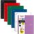 Five Star Spiral Notebook + Study App, 6 Pack, 5 Subject, College Ruled Paper, Fights Ink Bleed, Water Resistant Cover, 8-1/2″ x 11″, 200 Sheets, Assorted Colors (73793)