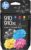 HP Original 910 Cyan, Magenta, Yellow / 910XL Black Ink Cartridges (4-Pack) | Works OfficeJet 8010, 8020 Series OfficeJet Pro 8020, 8030 Series | Eligible for Instant Ink | 3JB41AN