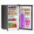 DUMOS 3.2 Cu.Ft Mini Fridge with Freezer, Single Door Refrigerator with Adjustable Thermostat, Compact Small Fridge for Bedroom, Office, Dorm, 17.72″*17.72″*31″ Silver