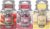 Yankee Candle Car Jar Ultimate, Vanilla, Black Cherry & Home Sweet Home, Hanging Air Freshener, Neutralizes Odors with Authentic Fragrance for Travel or Home, 3 Units (Variety Pack)