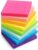 Eastern Wolf 8 Pads Sticky Notes 3×3 Self-Stick Notes 8 Bright Multi Colors Purple Sticky Notes, 85 Sheet/Pad