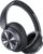 Hybrid Active Noise Cancelling Headphones 120H Playtime Wireless Headphones Bluetooth 6.0 Over Ear Headphones with 6 ENC HD Call Mic, Hi-Res 360° Spatial Audio ANC Headphone for Travel Workout Black