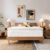 TEMPUR-Adapt (Supreme) 3″ Memory Foam Mattress Topper, Queen,White