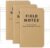 Field Notes: Original Kraft 3-Pack – Ruled Paper Memo Books – Lined 48 Page Pocket Notebooks – 3.5″ x 5.5″