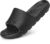 Shower Shoes for Men Women with Arch Support Non Slip Quick Drying Slides College Dorm Bathroom Sandals Pool Slides Lightweight Beach Sandals