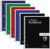 E-CLIPS USA College Ruled Spiral Notebooks Bulk Spiral Bound Notebooks for Work 1 Subject Notebook 100 sheets 200 pages 8.5″ x 11″ (6 pack)