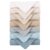 Konssy 7-Pack Ultra Soft Muslin Cotton Face Wash Cloths, Reusable Absorbent Washcloths for Sensitive Skin, Lightweight Facial Makeup Remover Towels for Women (11 x 11 Inch)