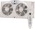 Bionaire Window Fan with Reversible Airflow Blades – 3-Speed Settings, Programmable Thermostat, LED Display, Remote Control, Fits 24–36″ Windows, No Assembly Required