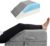 Adjustable Leg Elevation Pillows for Swelling, Cooling Gel Memory Foam Wedge Pillows for After Surgery, Sciatica Back Knee Hip Ankles Pain Relief, Leg Pillows for Sleeping Blood Circulation