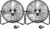 hykolity 4600 CFM 20″ High Velocity Floor Fan, 3-Speed Heavy Duty Metal Fan with Wall-Mounting System, Industrial Shop Fan for Commercial, Garage, Greenhouse, 2 Pack