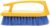 Rubbermaid Commercial Products Iron Handle Scrub Brush 6-inches Polypropylene Fill Cobalt Bristles For Hard Scrubbing on Tile/Grout/Floors/Walls/Countertops