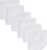 Gerber Washcloth, White, 6-Count