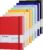 SUQJOY Lined Journal Notebooks for Writing, 100 GSM Thick Paper, 8 Pack Hardcover Notebooks, A5 College Ruled Notebook, Journaling Notebook for School/Travel/Office (Assorted Color- 8 Pack)
