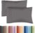 Queen Pillow Cases Set of 2 – Ultra Soft Hotel Quality Pillowcase Covers – Comfy, Cozy & Wrinkle Free – Shrinkage, Stain & Fade Resistant – Machine Washable Pillow Protectors – 2 Piece Set – Dark Grey
