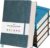5 Pack College Ruled Notebook, 312 Numbered Pages Thick Notebooks Bulk, 100gsm No Bleed Paper Hardcover Leather Journal, Lined Journal Notebook Set for Women Men School Office, A5, Multicolor