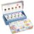 Tea Forte Premium Petite Presentation Box Gift Set Sampler, 10 Count, 2 of Each Blend Individually Wrapped Handcrafted Pyramid Infuser Bags, Volare