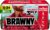 Brawny Tear-A-Square 3-Ply Paper Towels, 12 Double Rolls = 24 Regular Rolls, Strong, Absorbent, and Durable with 3 Sheet Sizes