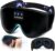 LC-dolida Sleep Headphones, 3D Sleep Mask Bluetooth Wireless Music Eye Mask, Sleeping Headphones for Side Sleepers Sleep Mask with Bluetooth Headphones Ultra-Thin Stereo Speakers Perfect for Sleeping