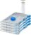 Amazon Basics Vacuum Storage Bags for Blankets, Vacuum Compression Space Saving Storage Bags with Hand Pump for Clothes Packing, X-Jumbo, 4-Pack