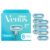Gillette Venus Smooth Womens Razor Blade Refills, 8 Count, Lubracated to Protect the Skin from Irritation