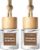 C Classy Car Air Freshener Hanging 2 Pack, Mahogany Teakwood Essential Oil Diffuser, Cute Glass Bottle, Long-Lasting Fragrance Car Accessories for Women & Men, Made in USA