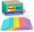 Post-it Super Sticky Notes, 4-inch x 6-inch, Supernova Neons Collection, Lined, 45 Sheet/Pad, 24 Pads/Pack (660-24SSMIA-CP)