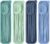 4 Sets Reusable Utensils Set with Case, Travel Utensils with Case, Reusable Utensils for Lunch Box Accessories, Portable Lunch Utensils Set for Travel Daily Use