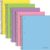 Oxford 1 Subject Spiral Notebook, Notebooks for School, Plastic Covers, School Supplies, College Ruled, 100 Sheets, 5 Pack, Assorted Pastel Colors: Blue, Green, Yellow, Pink and Purple (1009291)