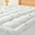 OLIXIS Mattress Topper Full, Bamboo Viscose Ultra Soft Mattress Protector with Stretchable Pockets, Cooling Pillow Top Mattress Pad Breathable, Mattress Cover for Back Pain Relief, Hot Sleepers