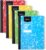 Amazon Basics Composition Notebook, Wide Ruled, 100 Sheets, 9.75″ x 7.5″, Assorted Marble Colors, 4-Pack