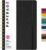 PAPERAGE Lined Spiral Journal Notebook, (Black), 160 Pages, Hardcover Journal for Women & Men, Medium 5.5 in x 8 in – 100 GSM, Thick Paper, Spiral Notebook for Work, School & Journaling