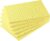 Early Buy 6 Pads Lined Sticky Notes with Lines 4×6 Self-Stick Notes Bright Color Sticky Notes, 45 Sheets/Pad (Yellow)