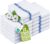 Utopia Towels Blue Dish Towels [12 Pack – 15 x 25 Inches] 100% Ring Spun Cotton Highly Absorbent & Reusable Cleaning Bar, Tea, Kitchen and Dishcloths Set – 200 GSM